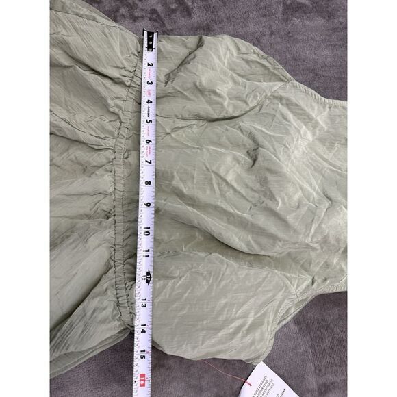 ASOS Design Green Sleeveless Tiered Ruffle Dress US 12 NWT Irregular Hem - Picture 10 of 14